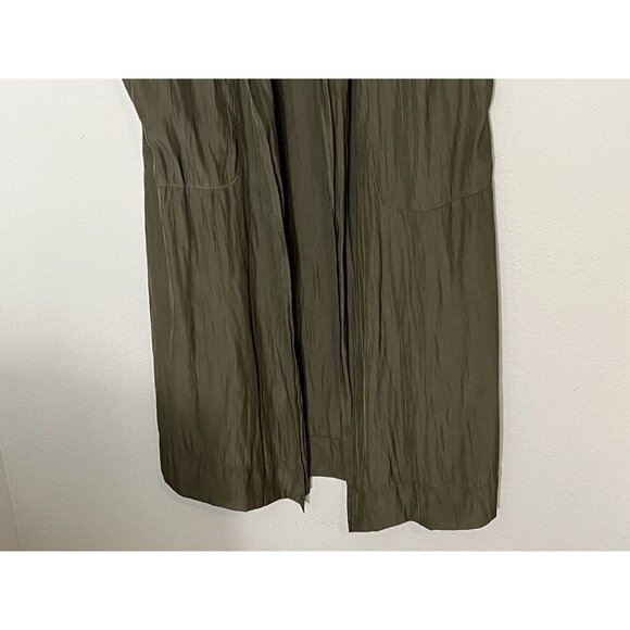 Babaton Olive Green Long Jacket - Picture 4 of 16